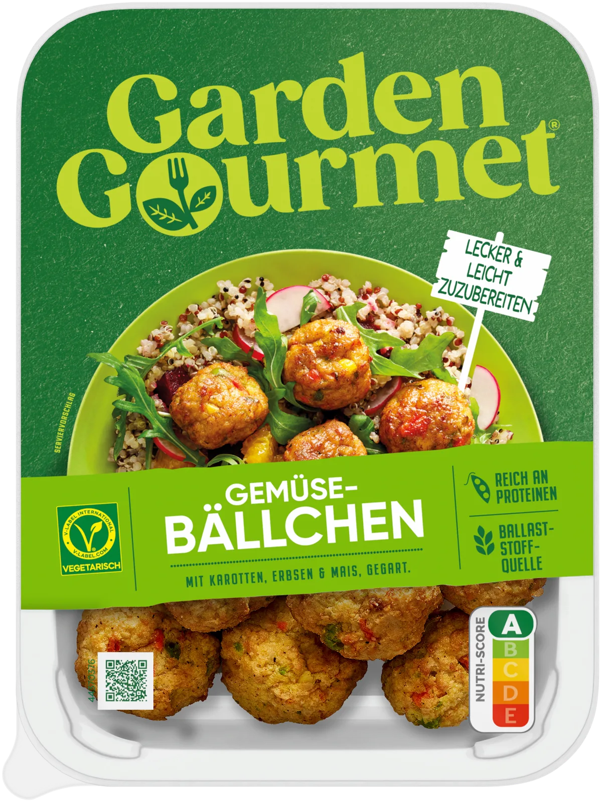 Garden Gourmet - Vegetarische Gemüsebällchen