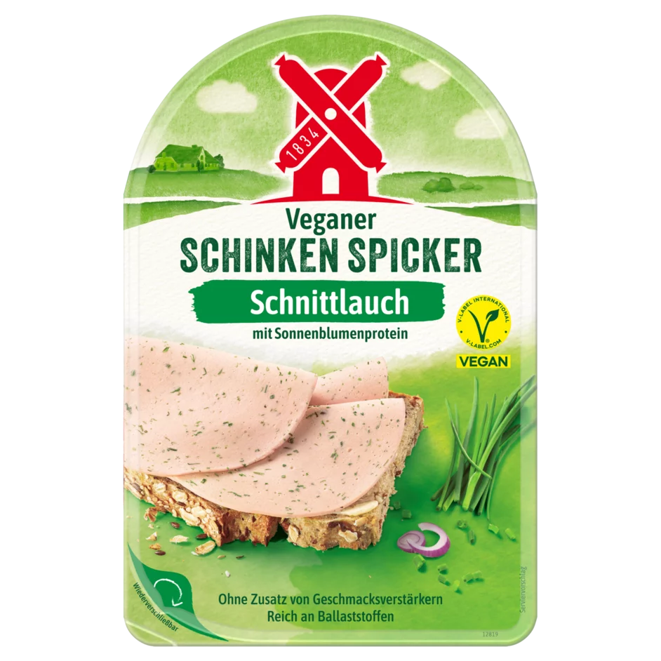 Rügenwalder Mühle - Veganer Schinken Spicker Schnittlauch