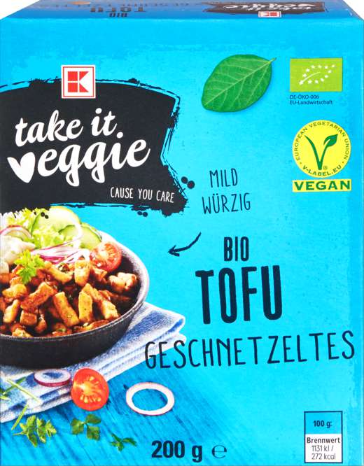 K-take it veggie - Bio Tofu Geschnetzeltes