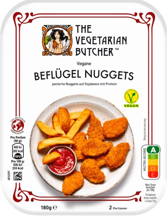 The Vegetarian Butcher - Beflügel Nuggets