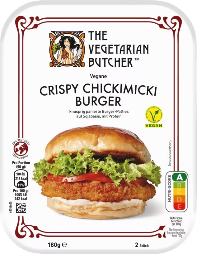 The Vegetarian Butcher - Crispy Chickimicki Burger