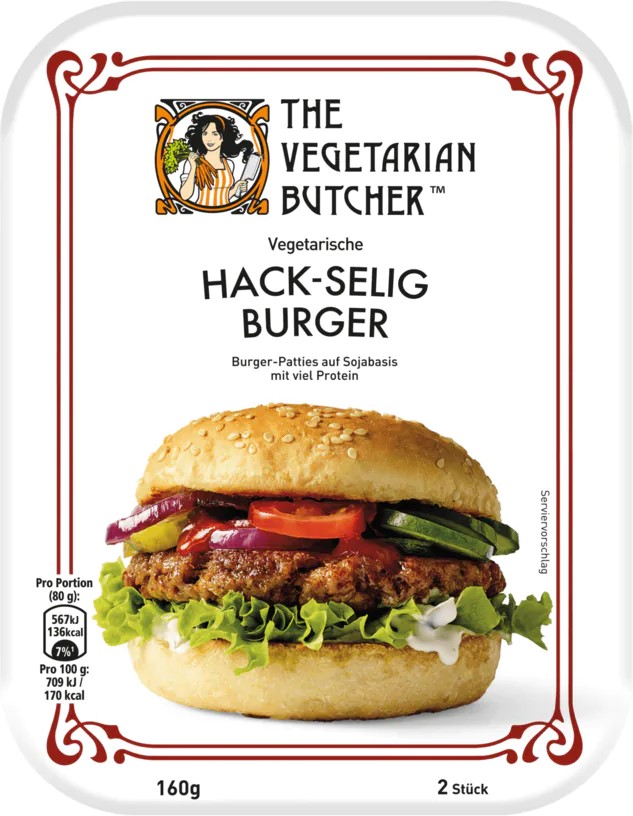 The Vegetarian Butcher - Hack-Selig Burger