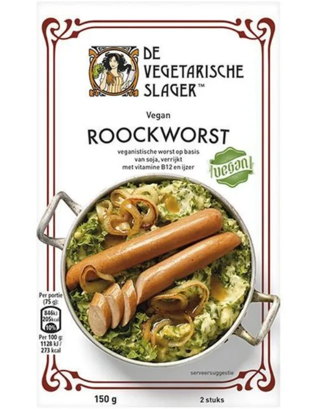 De Vegetarische Slager - Vegan Roockworst