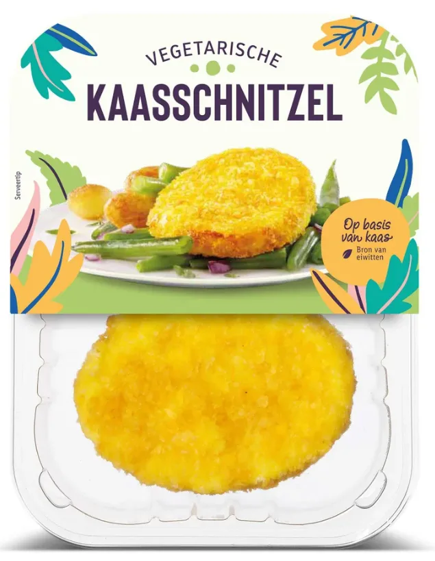 Lidl - Vegetarische Kaasschnitzel