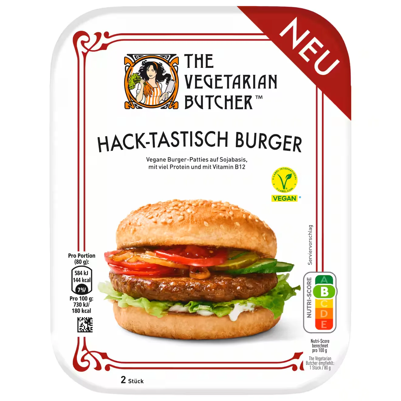 The Vegetarian Butcher - Hack-Tastisch Burger
