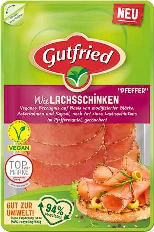 Gutfried - Wie Lachsschinken, Pfeffer